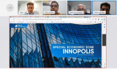 The Tripartite Meeting Held Between Iran's ICT Park, Russia's Kazan Park, and Innopolis Special Economic Zone