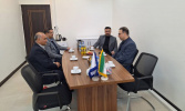 بازدید رئیس پارک علم و فناوری استان مرکزی از پردیس رضوی پارک فاوا